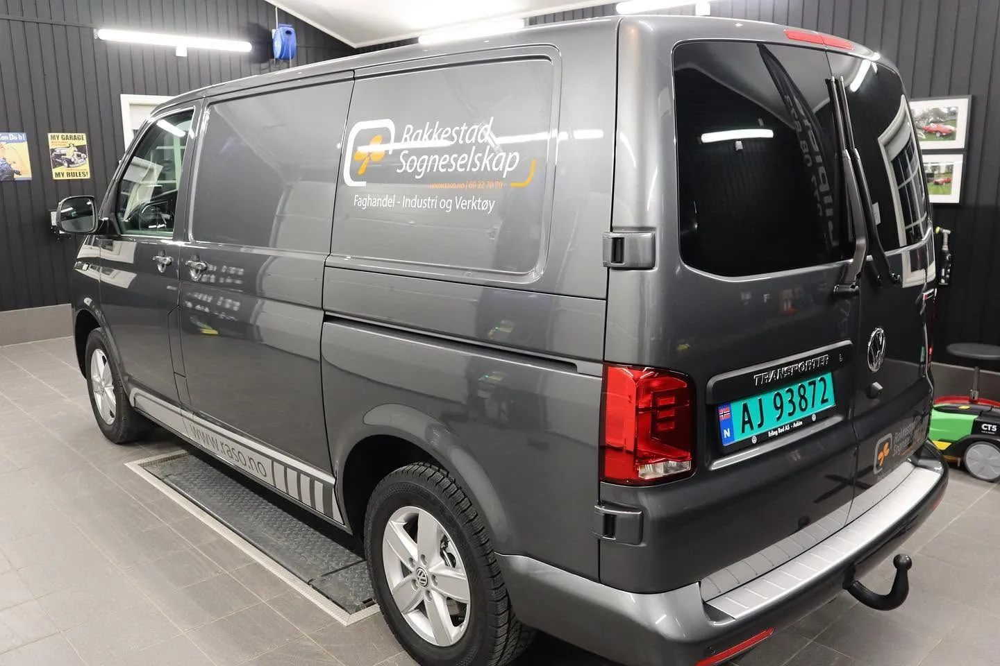 Bakpartiet på VW Transporteren